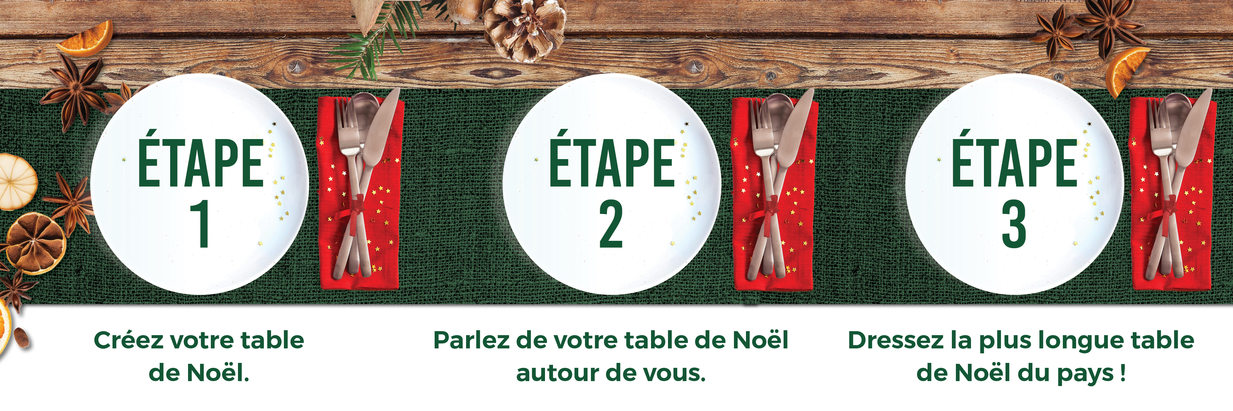 Table de Noël